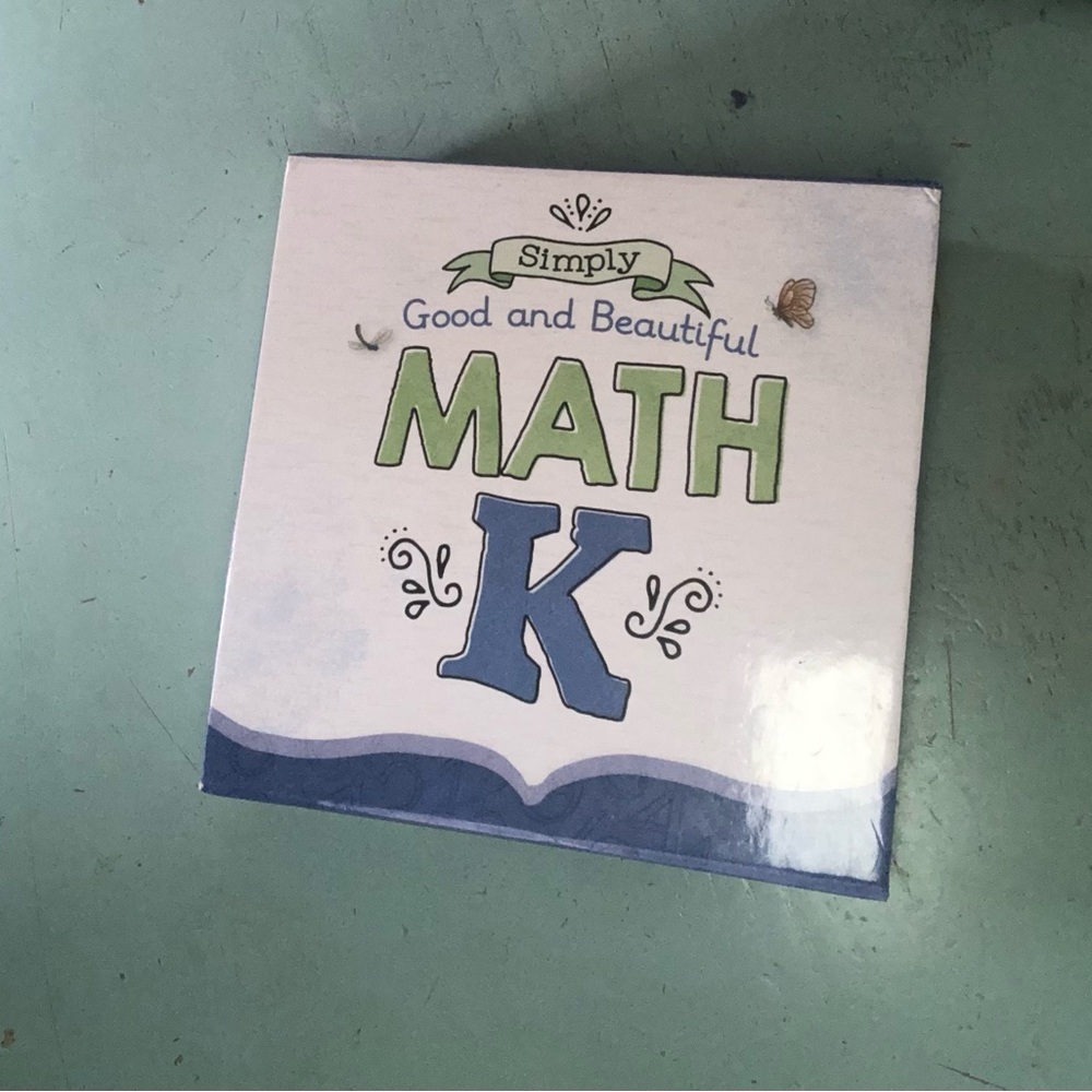 The Good and Beautiful Math K Math Box